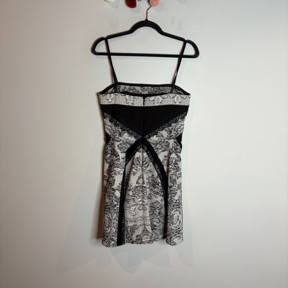 BCBG Maxazria Sophiani dress Fit & Flare Black Combo - Picture 6 of 6